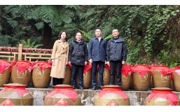 酒茶集团党委书记、董事长罗景元一行到ng平台电子游戏考察调研